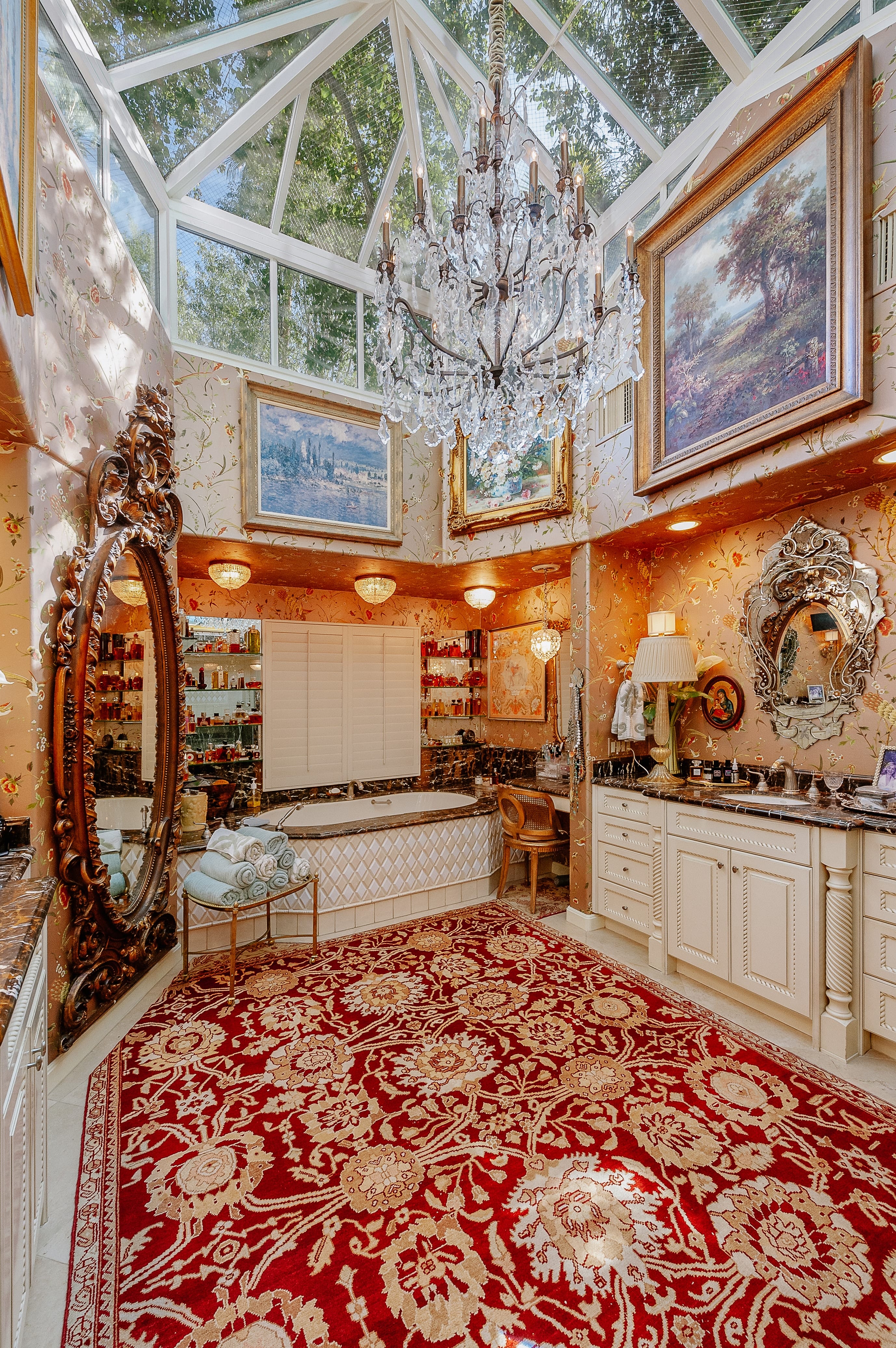 Interior of a Fryman Canyon Estates home