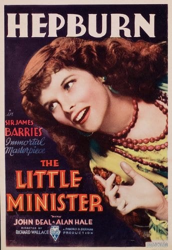 Movie poster for The Little Minister.